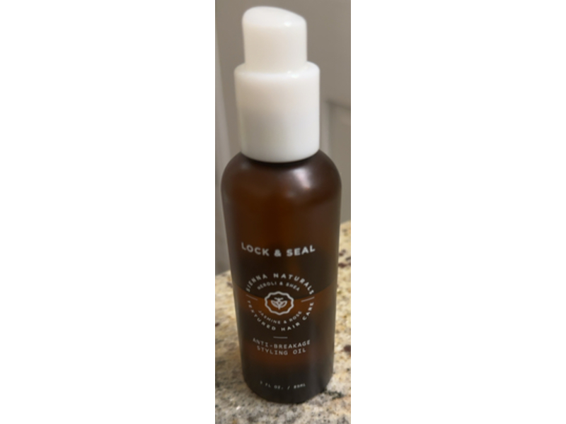 Sienna Naturals Lock & Seal Anti-Breakage Styling Oil, 3 fl oz/89 mL