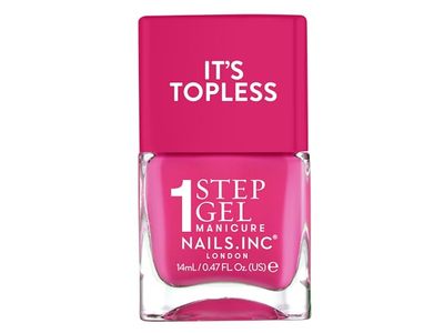 Nails Inc It's Topless Gel Nail Polish, Olivia, 0.47 fl oz/14 mL