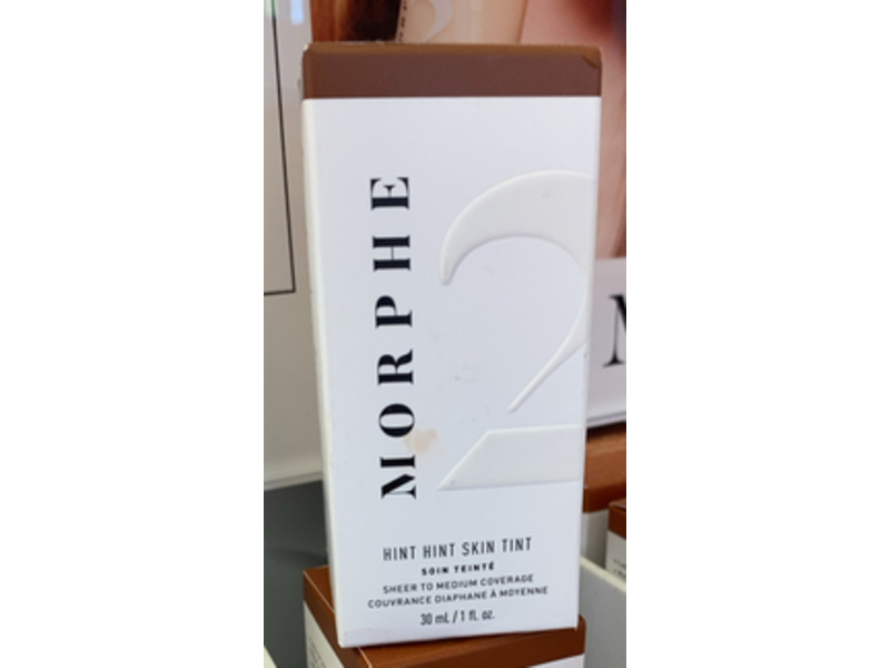 Morphe 2 Hint Hint Skin Tint, Hint Of Cocoa, 1 fl oz/30 mL