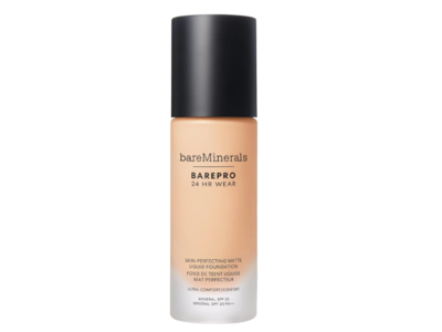 Bare Minerals Barepro Skin-Perfecting Matte Liquid Foundation, Fair 15, SPF 20 PA++, 1 fl oz/30 mL