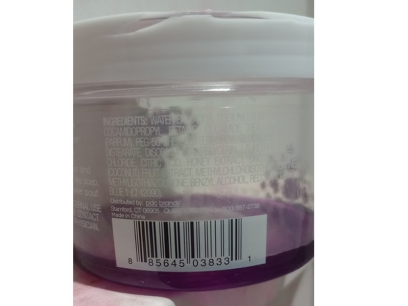 Bodycology Cleansing Shower Jelly, Dark Cherry Orchid, 8 oz/227 g