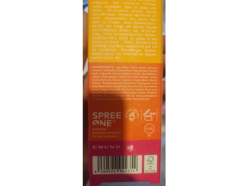 No Cosmetics Safe Today Glowy Sunfluid, LSF 50+, 1.69 fl oz/50 mL