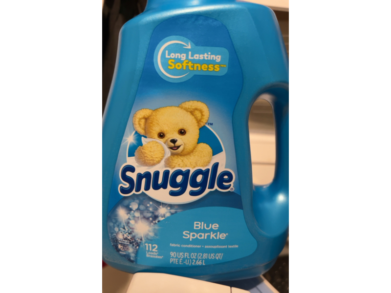 Snuggle Fabric Conditioner, Blue Sparkle, 112 Loads, 90 fl oz/2.66 L