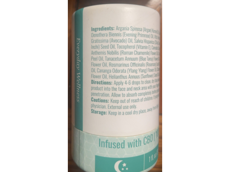 Plant Therapy Revitalize Night Oil, Cbd, 1 fl oz/30 mL