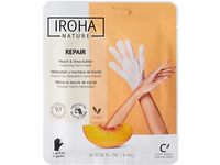 Iroha Ultra Hydrating Hands Mask, Peach & Shea Butter, 0.32 fl oz/9 mL, 2 Count - Image 2