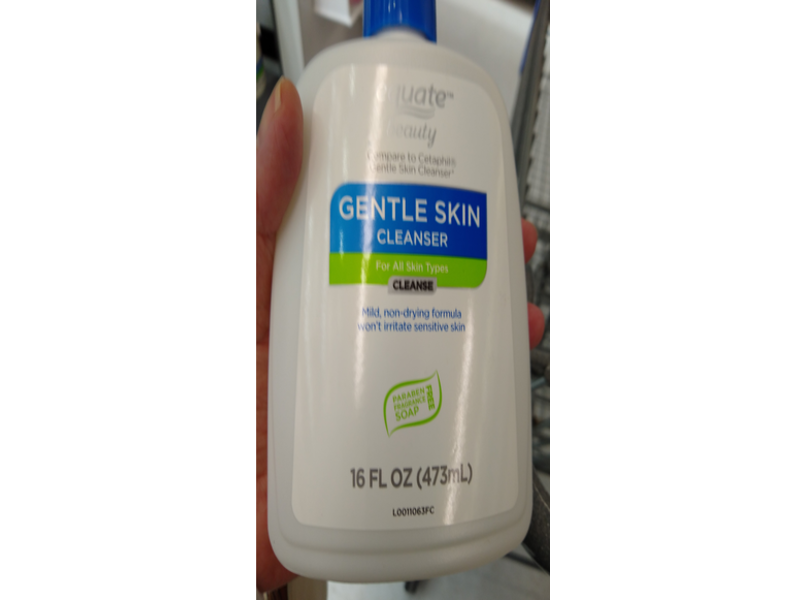 Equate Beauty Gentle Skin Cleanser, All Skin Types, 16 fl oz