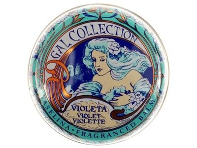 Perfumeria Gal Fragranced Lip Balm Tin, Violet, 53oz/15 mL