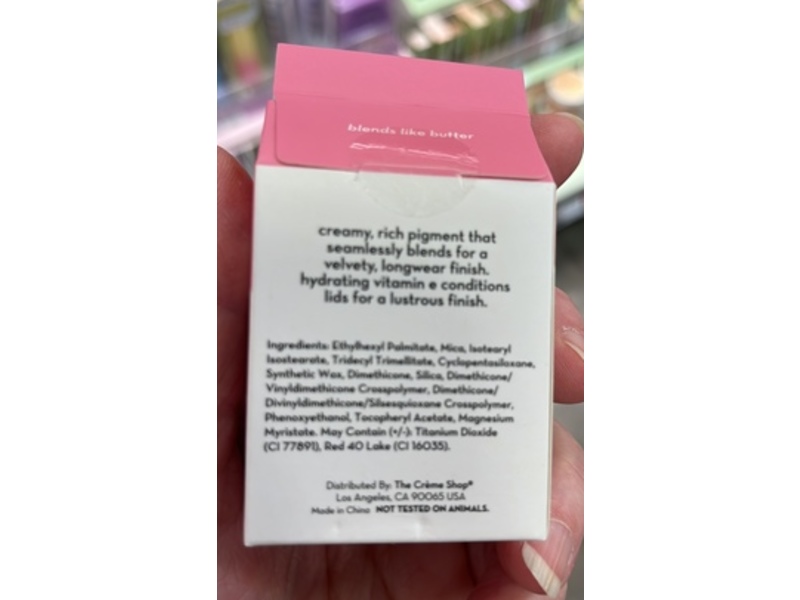 The Creme Shop Eyeshadow, Fruit Tart, 0.11 oz/3.2 g