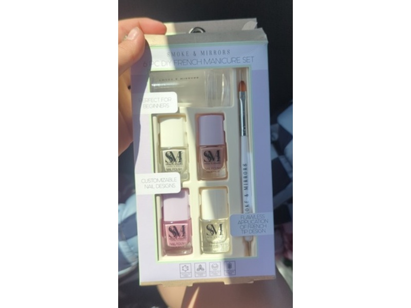 Smoke & Mirrors French Manicure Set,