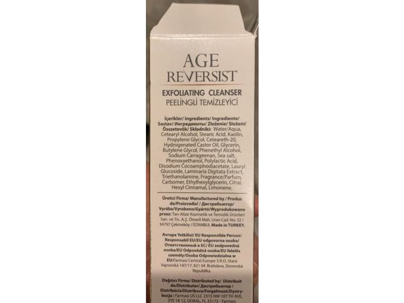 Dr. C. Tuna Age Reversist Exfoliating Cleanser, 2.7 fl oz/80 mL