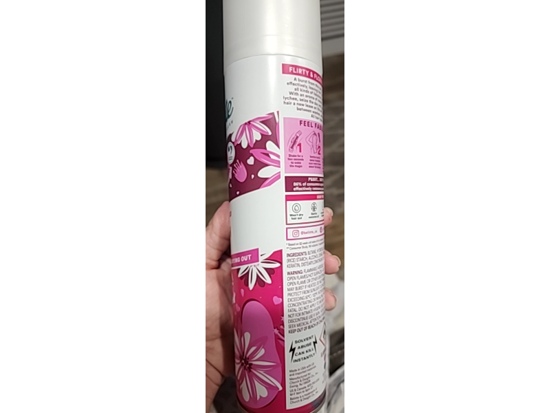 Batiste Dry Shampoo, Blush, 7.62 oz/216 g