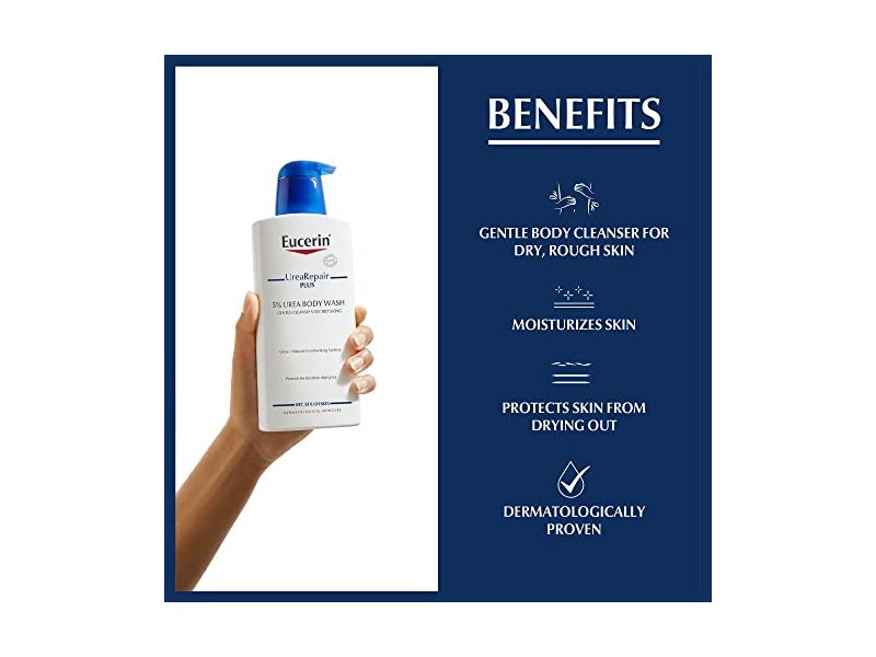 Eucerin 5% urea Replenishing Body Wash 400ml