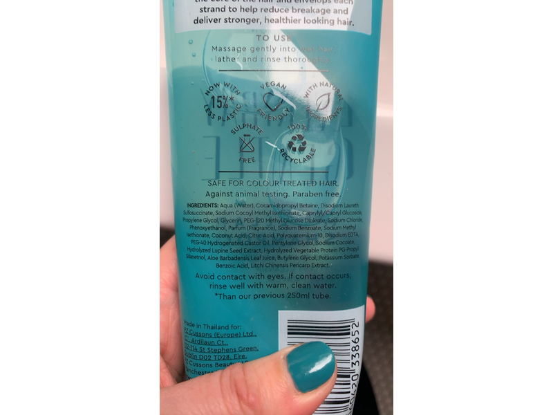 Charles Worthington Everyday Gentle Micellar Shampoo, 8.45 fl oz/250 mL