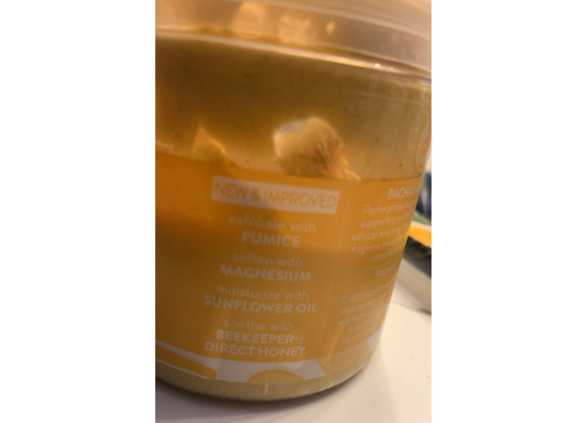 Pacha Soap Whipped Soap + Scrub, Vanilla Almond, 8 oz/227 g