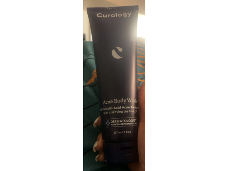 Curology Acne Treatment Body Wash, 2% Salicylic Acid, 9 fl oz/267 mL