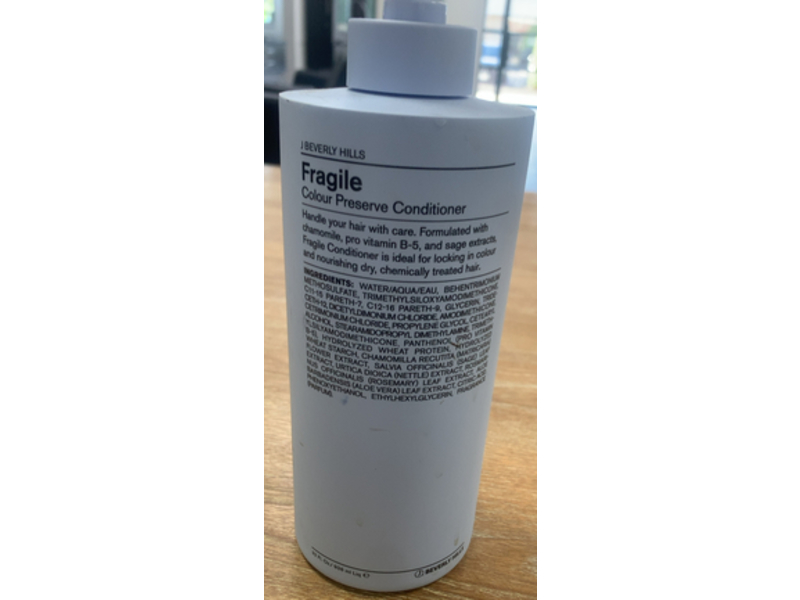 J Beverly Hills Fragile Colour Preserve Conditioner, 32 fl oz/936 mL