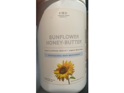 Farmhouse Fresh Organcis Professional Body Moisturizer, Sunflower Honey-Butter, 32 fl oz