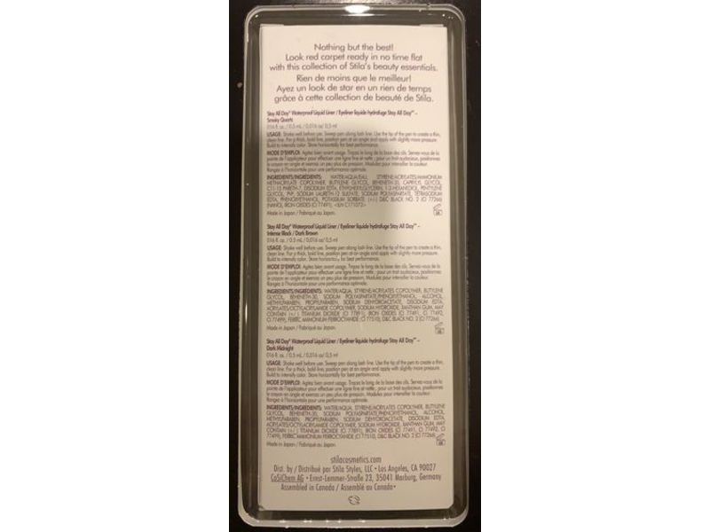 Stila Stay All Day Waterproof Liquid Eye Liner Set, 1,