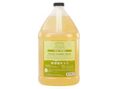Adams Handmade Soap Thick Hand Soap, Tea Tree, 128 fl oz/3.78 L