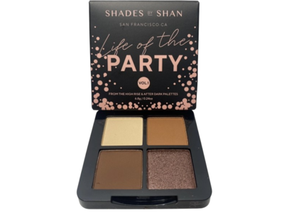 Shades By Shan Life Of The Party Eyeshadow Pallete, Vol.1, 0.24 oz/6.8 g