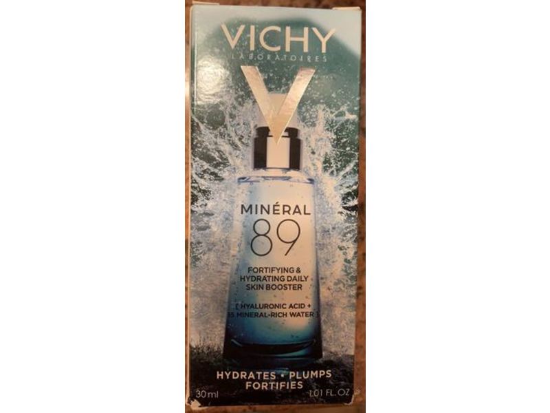 Vichy Laboratories Mineral 89 Fortifying & Hydrating Daily Skin Booster, 1.01 fl oz/30 mL