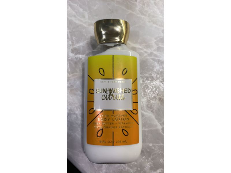 Bath and Body Works Sun Washed Citrus Body Lotion, 8 fl oz
