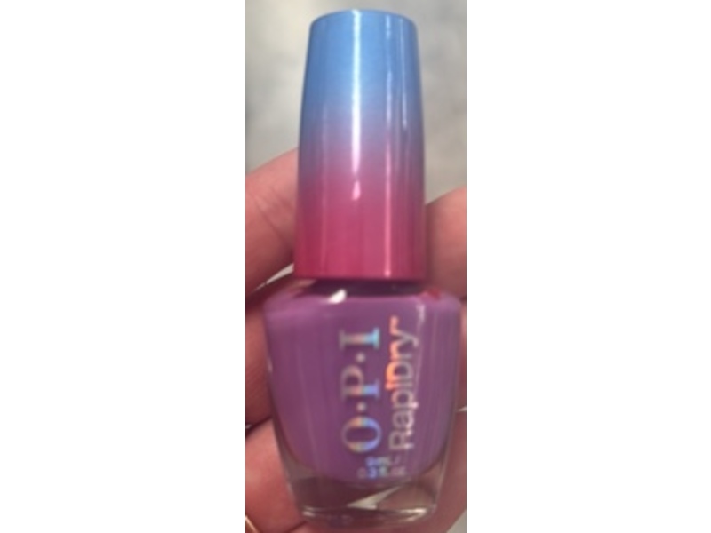 Opi Rapidry Nail Polish, Bright Back at It, 0.3 oz/9 mL