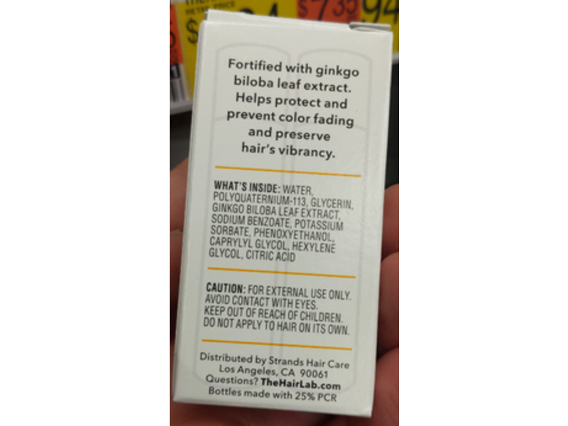 The Hair Lab By Strands Color Protect Dose Set, 0.2 fl oz/6 mL