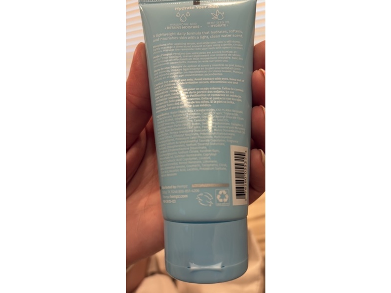 Hempz Hydrating Day Moisturizer, Ocean Breeze, 3 fl oz/89 mL