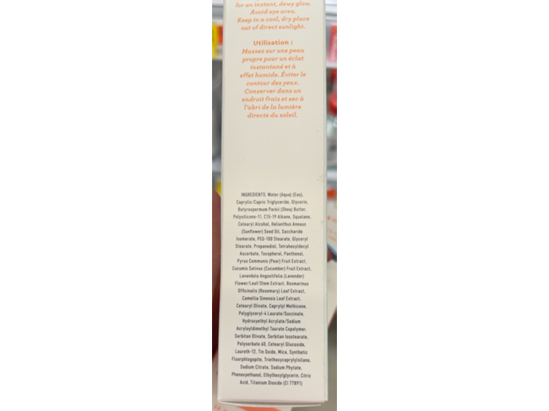 Bliss Glow Rush Luminous Daily Moisturizer, Vitamin C, 1.5 fl oz/45 mL