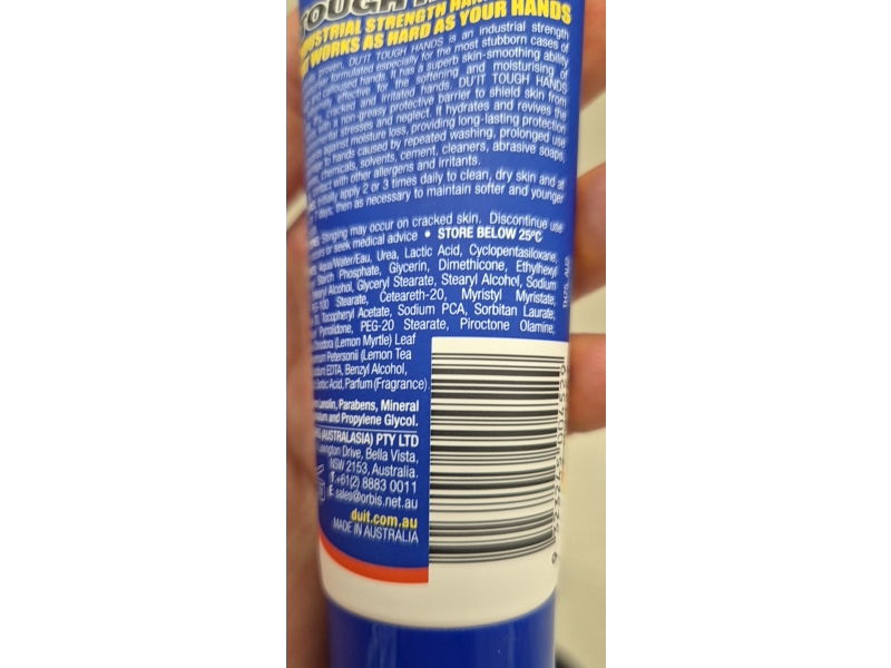 DU'IT Tough Hands Intensive Skin Repair, 75 g