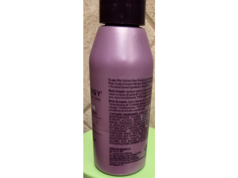 Pureology Hydrate Sheer Conditioner, 1.7 fl oz/50 mL