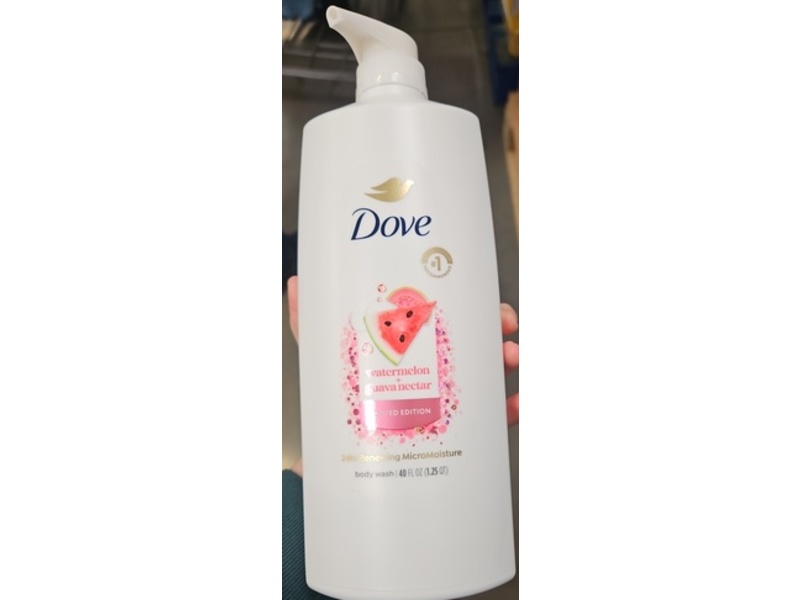 Dove Body Wash, Watermelon + Guava Nectar, 40 fl oz