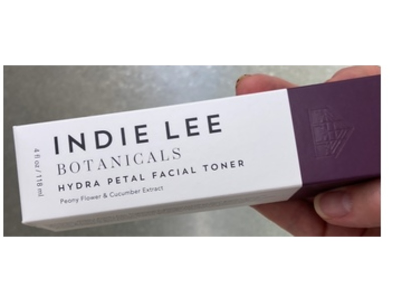 Indie Lee Botanicals Hydra Pedal Facial Toner, Peony Flower & Cucumber Extract, 4 fl oz/118 mL