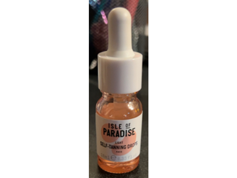 Isle Of Paradise Self Tanning Drops, Light, 0.33 fl oz/18 mL
