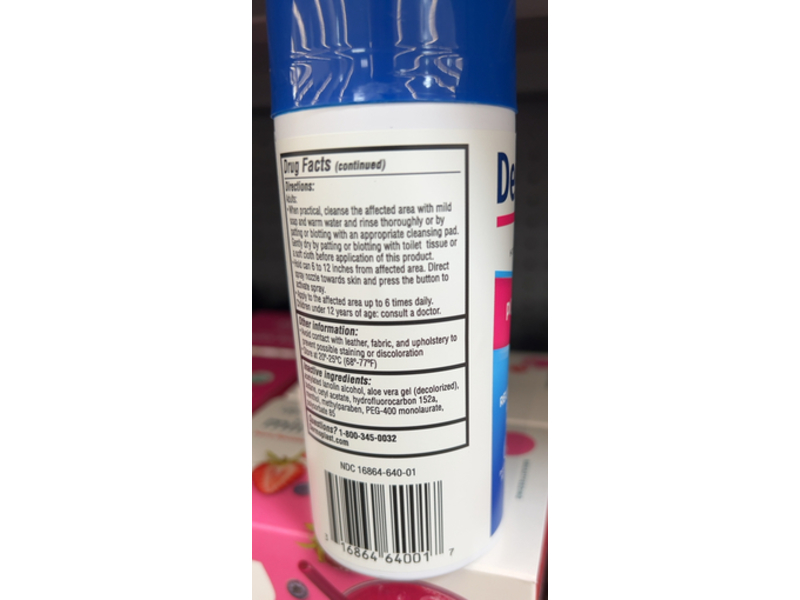 Dermoplast Postpartum Spray, 2.75 oz/78 g