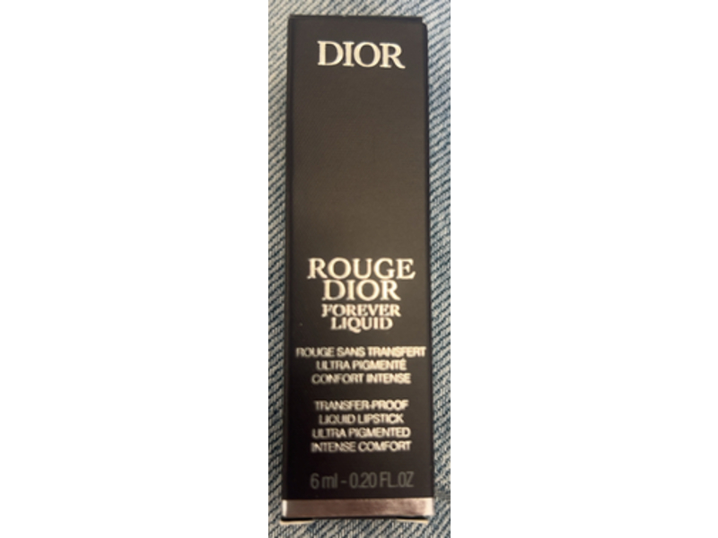 Dior Rouge Dior Forever Liquid Lipstick, Intrigue, 0.20 fl oz/6 mL