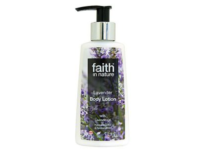 Faith In Nature Body Lotion, Lavender, 400 mL