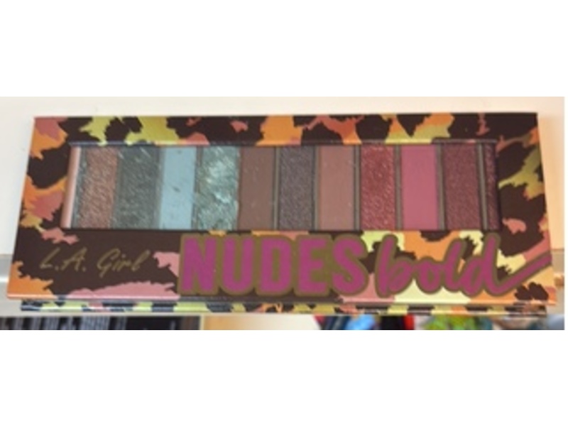 La Girl Nudes Eyeshadow Palette, Nudes Bold, 0.42 oz/12 g