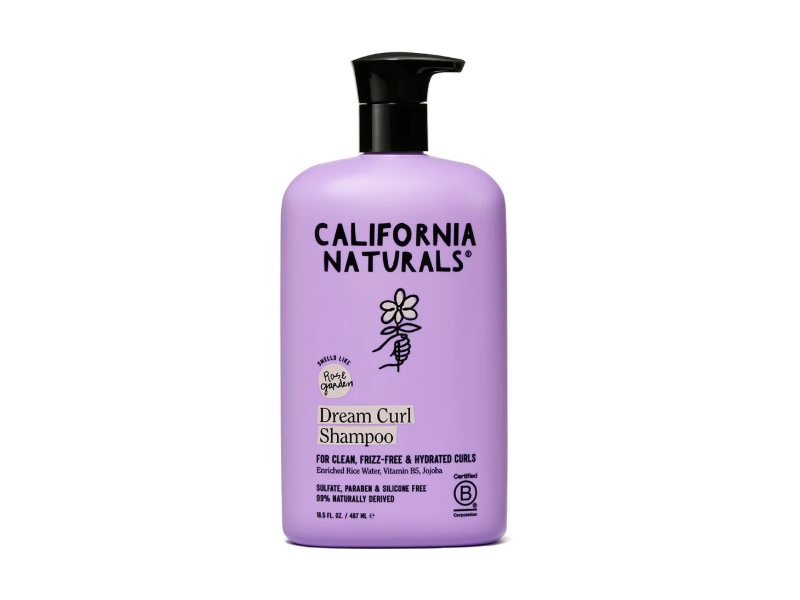 California Naturals Dream Curl Shampoo, Rose Garden, 16.5 fl oz/487 mL