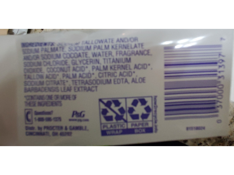 Safeguard Wash Away Bacteria Soap Bar, Fresh Scent, 3.2 oz/90 g, 8 Count, Pack Of 6