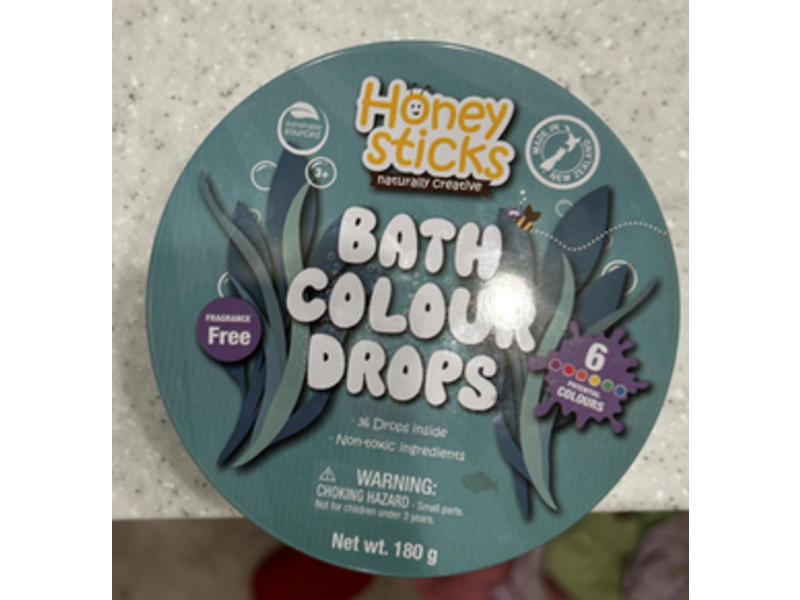Honey Sticks Bath Colour Drop, 180 g, 36 Count
