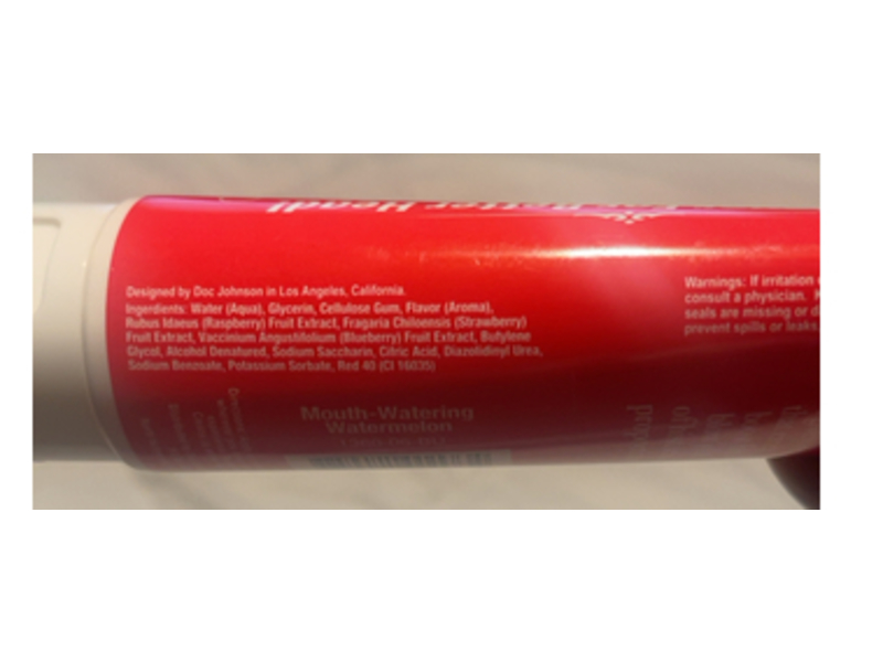 Doc Johnson Good Head Oral Delight Gel, Watermelon Flavor, 4 oz/113 g