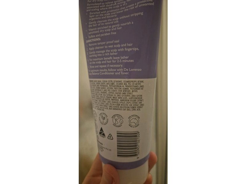 De Larenzo Tricho Scalp Balance Cleanser, 6.76 oz/200 mL, Pack Of 2