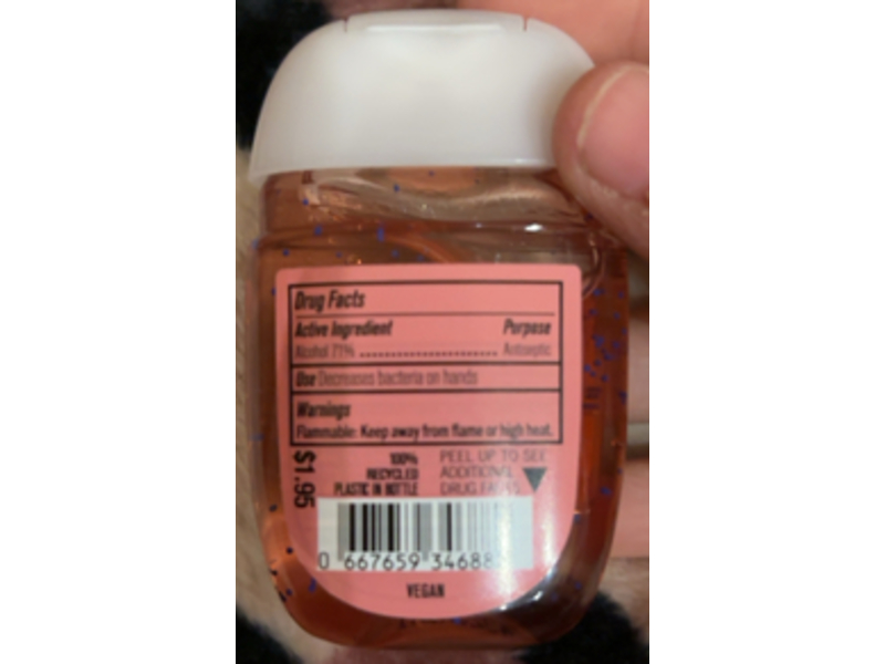 Bath & Body Works Anti Bacterial Hand Gel, Watermelon Lemonade, 1 fl oz/29 mL