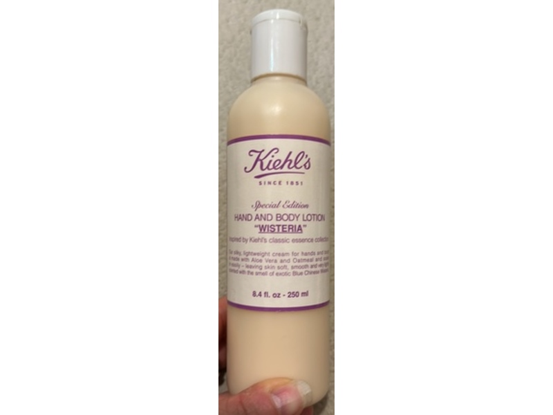 Kiehl's Hand And Body Lotion, Wisteria, 8.4 fl oz/250 mL