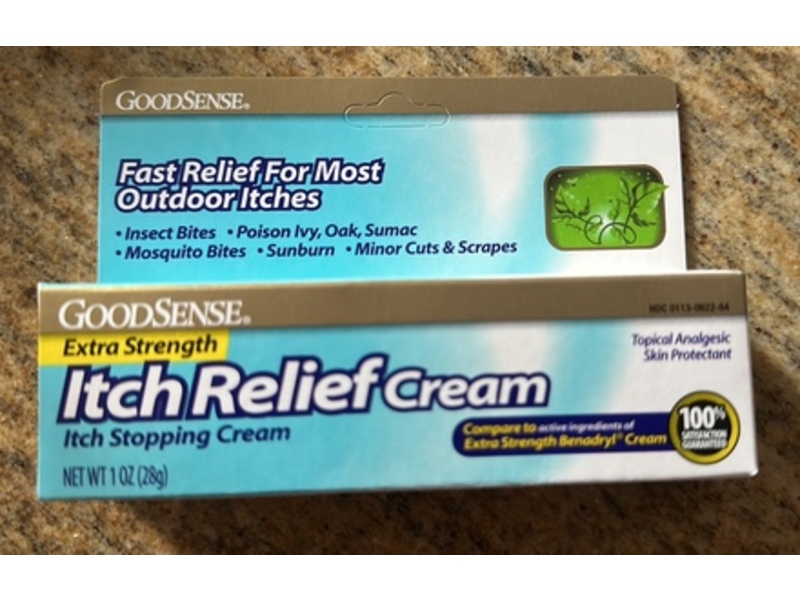 GoodSense Itch Relief Cream, Extra Strength, 1 oz/28 g