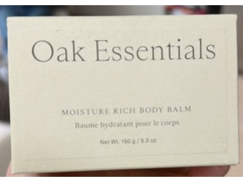 Oak Essentials Moisture Rich Body Balm, 5.3 oz/ 150 g