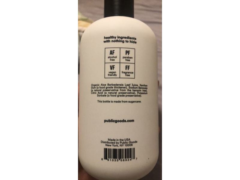 Public Goods Aloe Vera Gel, 12 fl oz