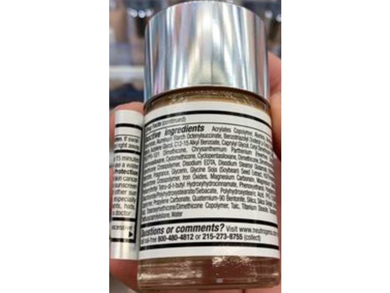 Neutrogena Healthy Skin Liquid Makeup, SPF 20, 70 Fresh Beige, 1 fl oz/30 mL